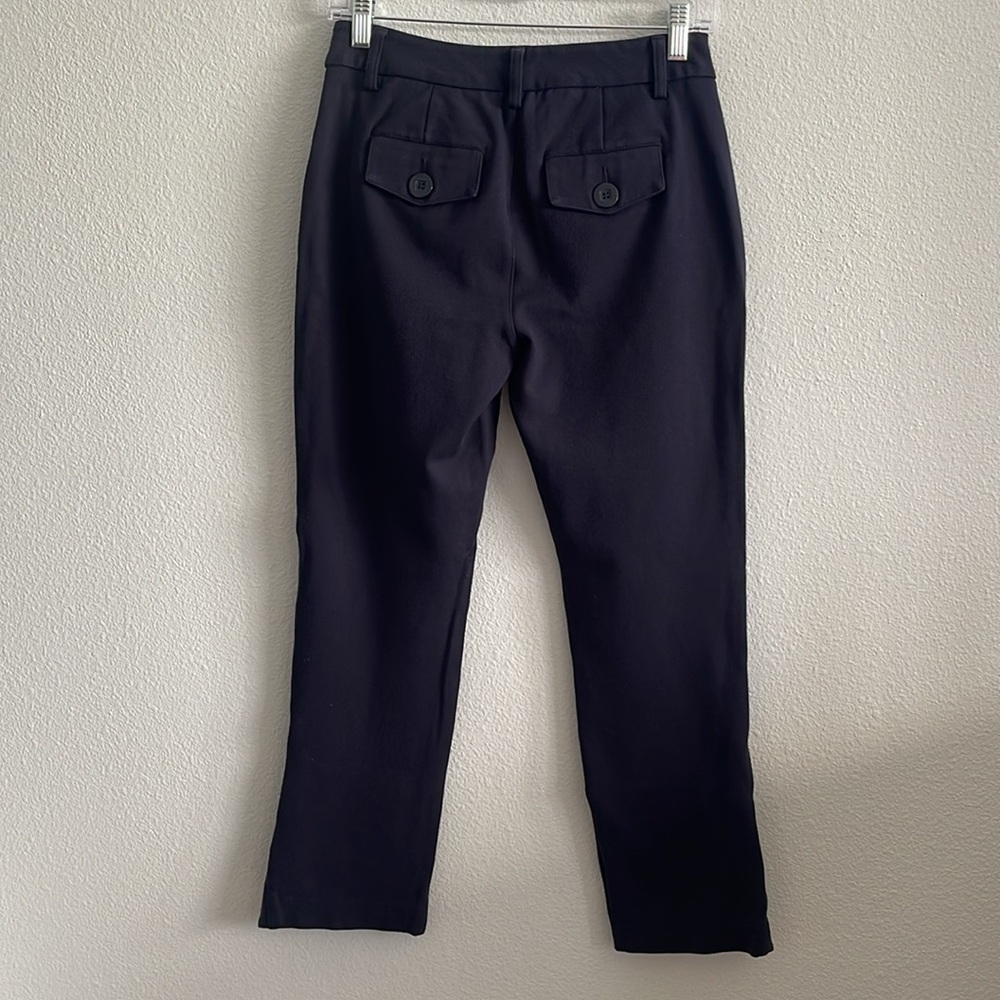 Cabi Pencil Navy Trouser Pants Size 2 - Picture 5 of 10